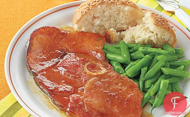 Bife De Presunto Com Vidro De Bordo