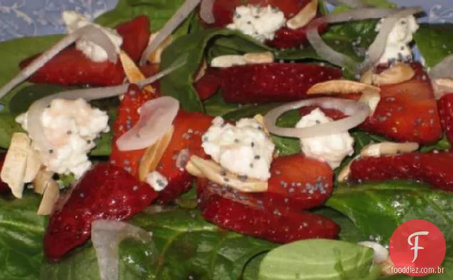 Salada De Espinafre/morango de Sharon