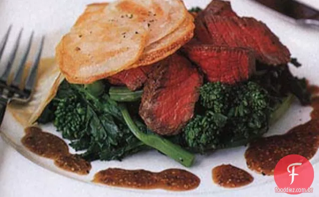 Filé Mignon com molho de mostarda