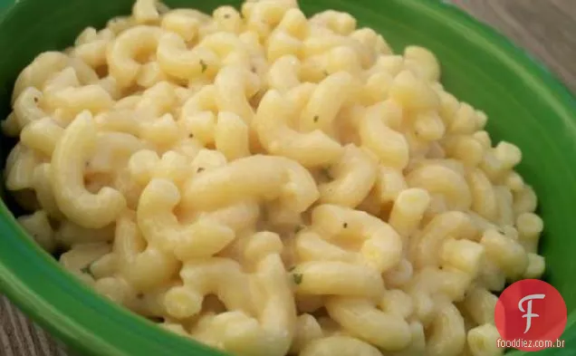 Baixo teor de gordura Mac e queijo