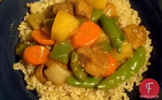 Frango Polinésio Agridoce