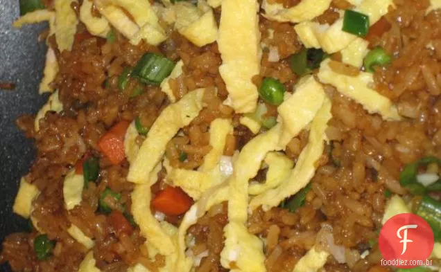 Oamc frango frito arroz