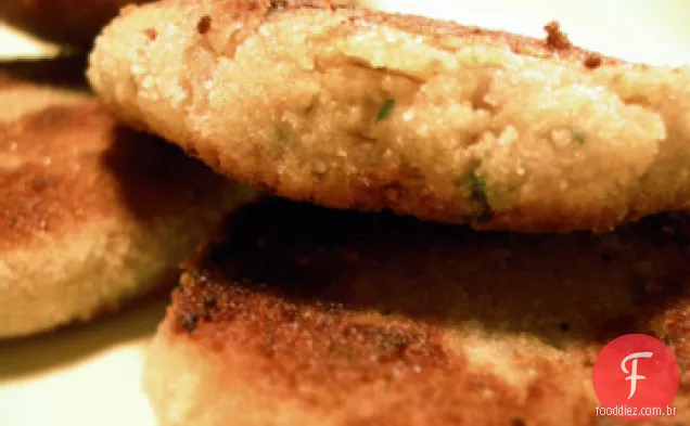 Bolinhos de batata doce e Grão De Bico de Soweto