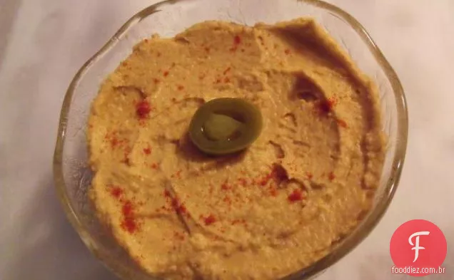 Jalapeno e Hummus de limão