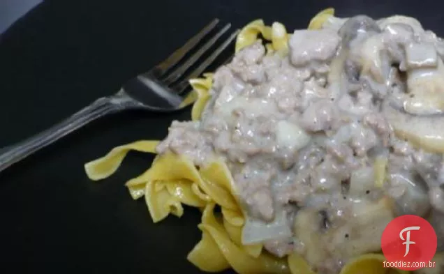Ground Turkey Stroganoff