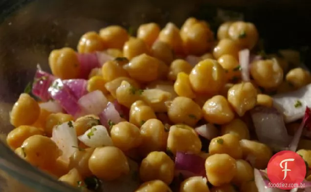 Salada De Grão De Bico