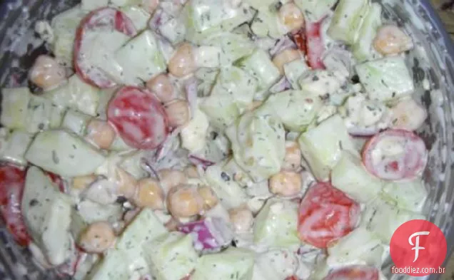 Salada De Grão De Bico