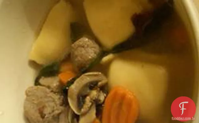 Sopa Ravioli