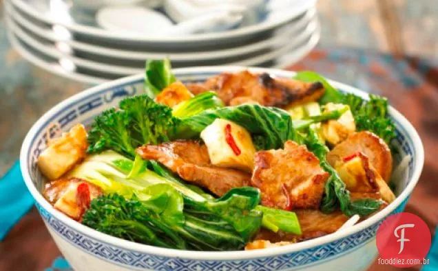 Shanghai Stir Fry Porco Com Tofu