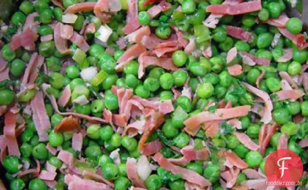 Ervilhas e Prosciutto