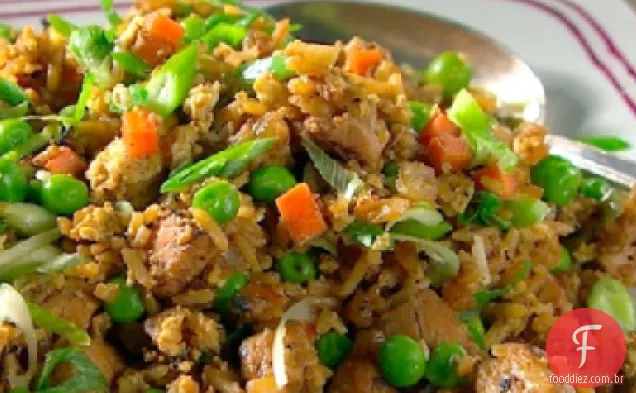 Arroz Frito Com Carne De Porco