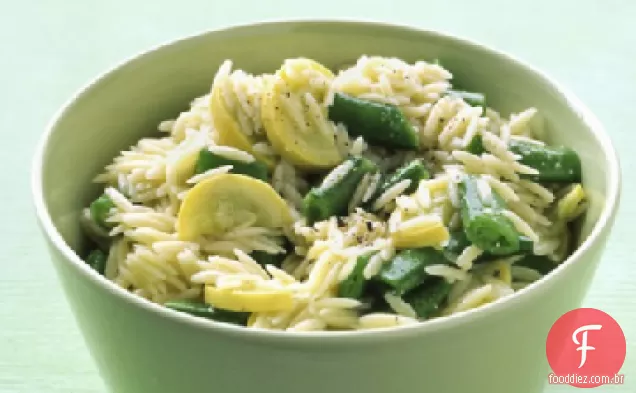 Orzo e Snap Pea Salad