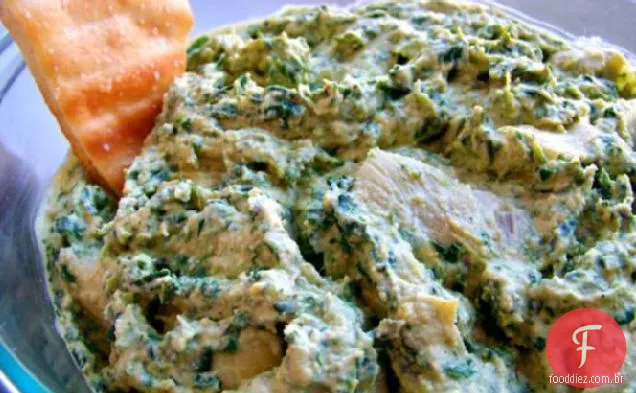 Espinafre - Alcachofra Hummus