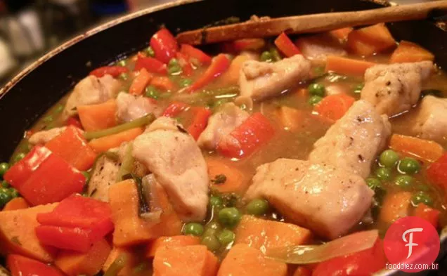 Guisado De Frango Doce E Esfumaçado (Ww Core Friendly)