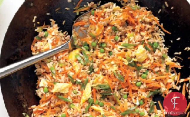 Arroz Frito Com Carne De Porco