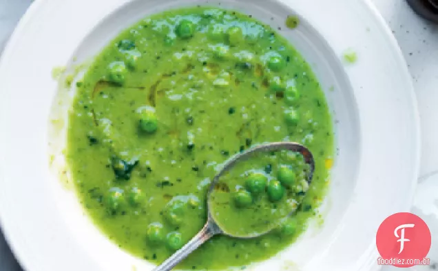 Sopa De Ervilha Puré Com Receita De Hortelã