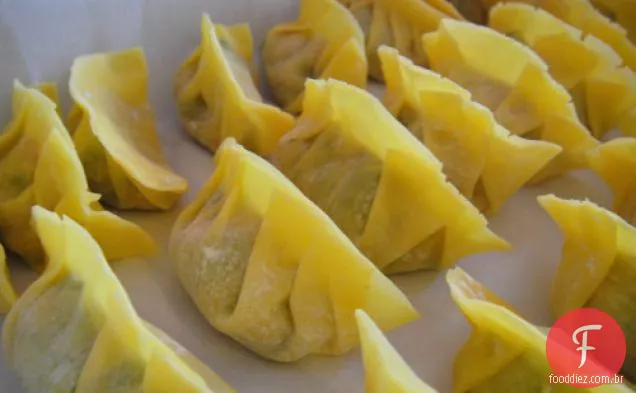 Cozinhe o livro: bolinhos de Potsticker