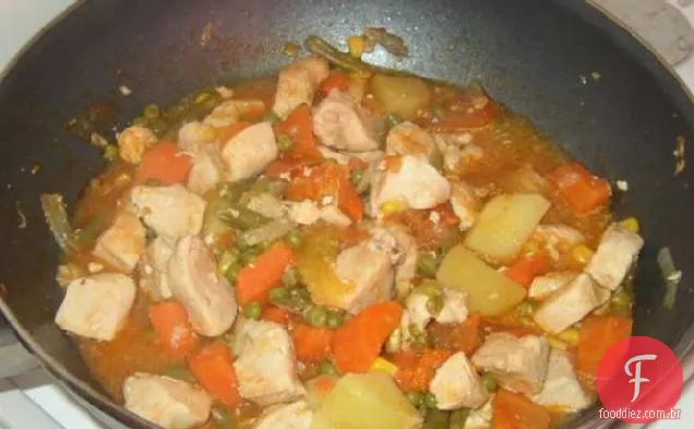 Frango Filipino Afritada