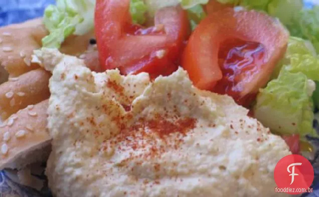 Molho Picante De Grão De Bico (Hummus)