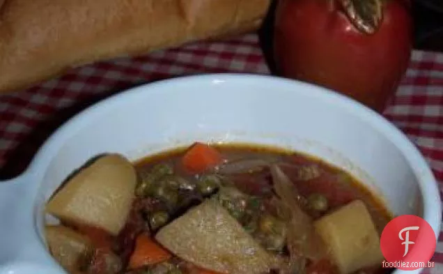 Ensopado De Carne -- Pote De Barro