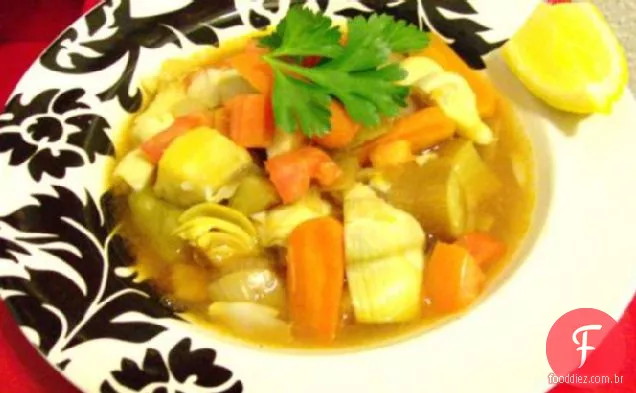 Sopa De Legumes Libanesa
