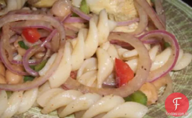 Salada De Massa De Alcachofra Vegana