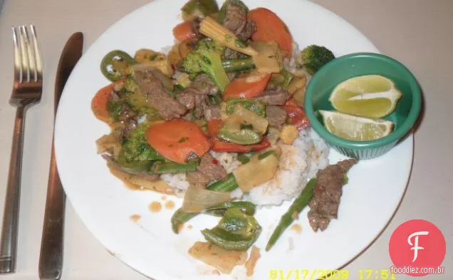 Thai Panang Curry (Estilo Gourmet )