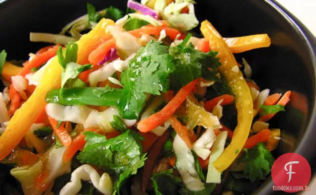 Salada De Repolho Asiática