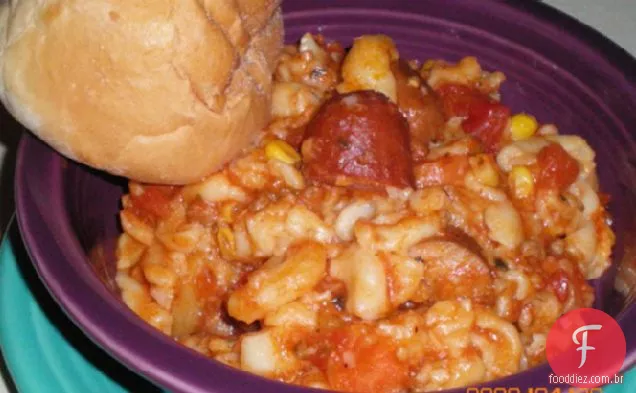 Crock Pot Sausage Pasta Stew