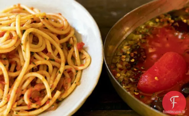 Espaguete De Tomate Assado