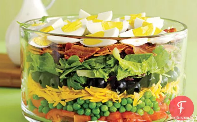 Salada De Sete Camadas