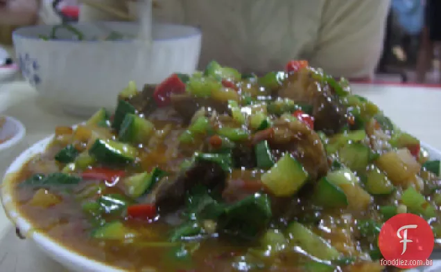 Sopa Caseira De Carne Vegetal