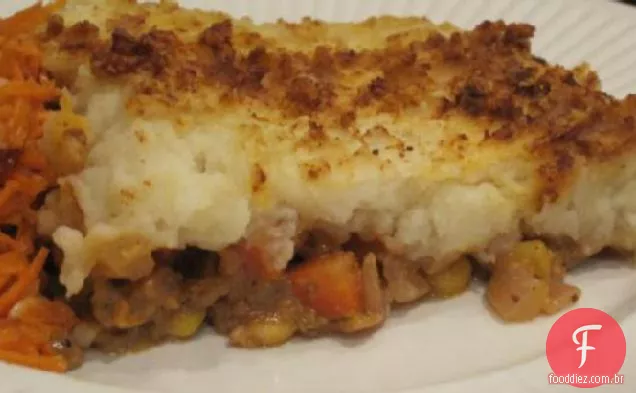 Veggie Burger Shepherd's Pie