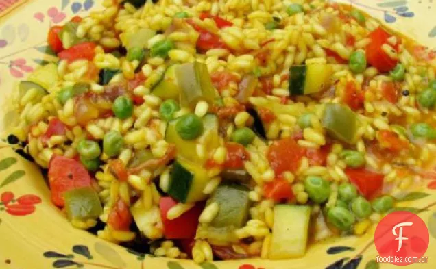 Arroz Picante De Açafrão Espanhol