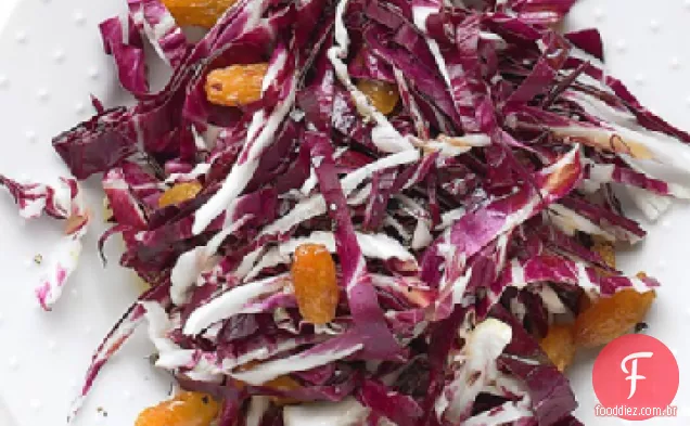 Salada Radicchio com passas douradas
