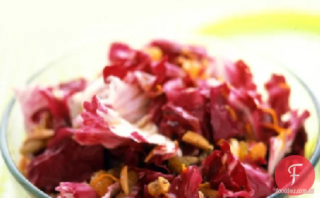 Radicchio e salada de laranja