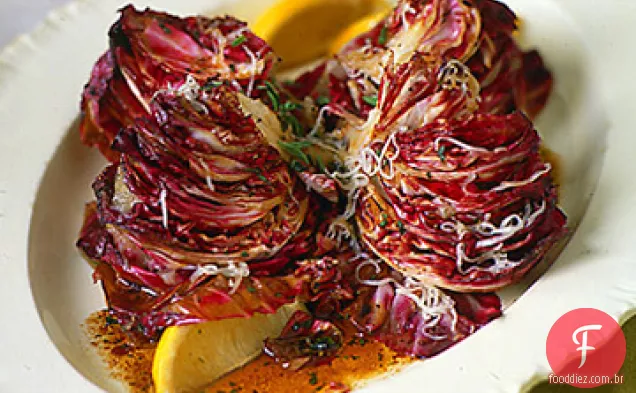 Radicchio grelhado e Fontina