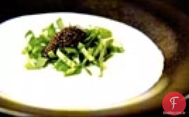 Sopa de couve-flor e azeda