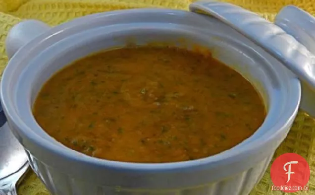 Sopa De Lentilha De Abóbora
