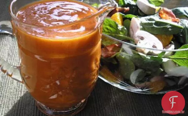 Salada De Espinafre Com Laranjas + Molho