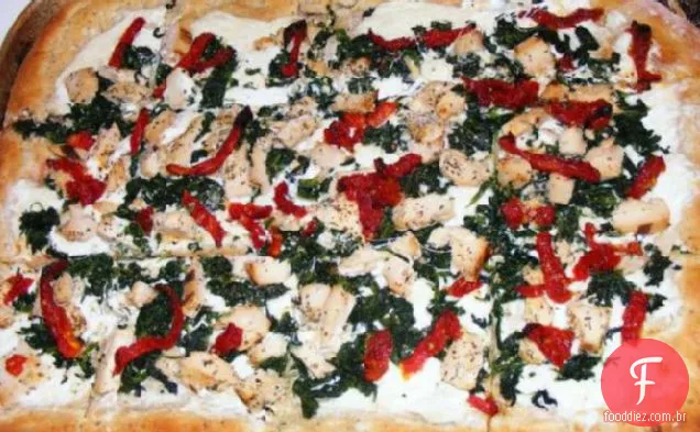 Frango Florentino Pizza