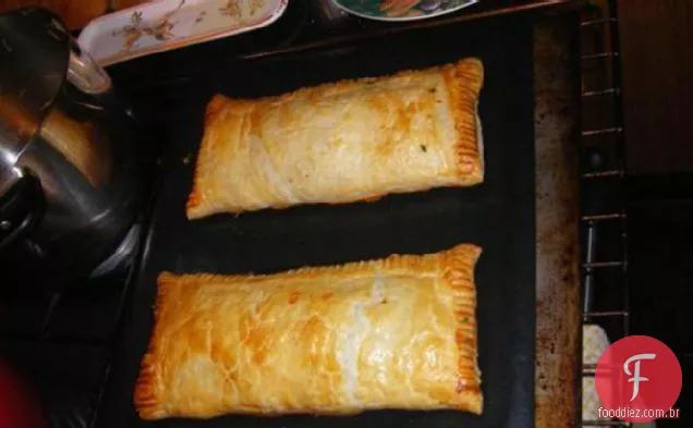 Quase a torta de espinafre e queijo Feta da Nana