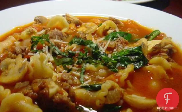 Sopa De Lasanha