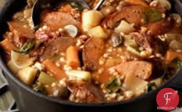 Ensopado De Salsicha Italiano Refogado