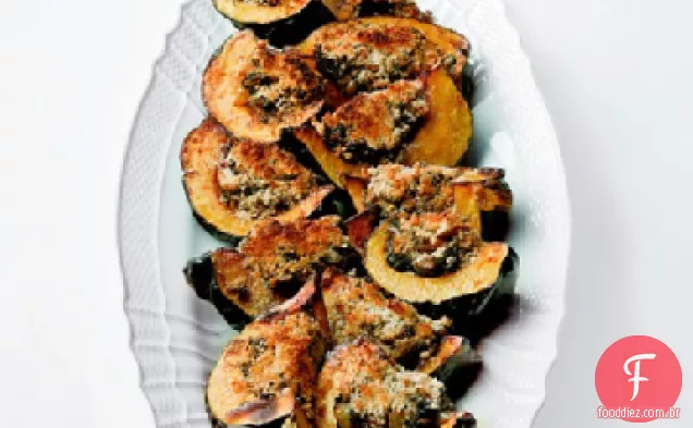 Mario Batali's Stuffed Acorn Squash