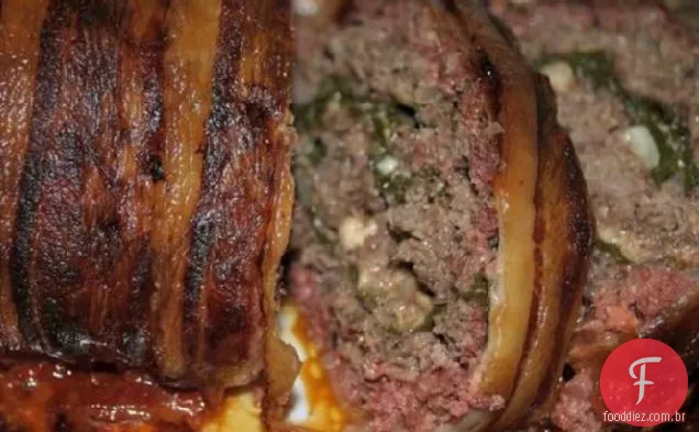 Rolo De Carne Moída Com Recheio