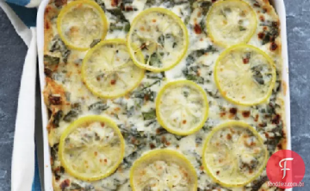 Salsicha, acelga e Lasanha De Limão