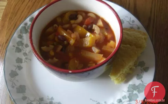 Puchero De Carne (Um Guisado Mexicano Com Canjica E Legumes)