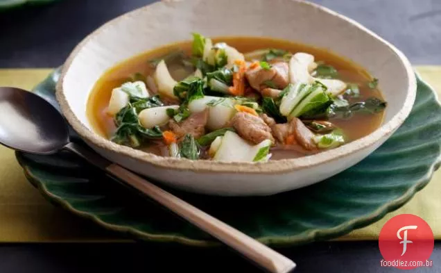 Sopa Refogada De Frango
