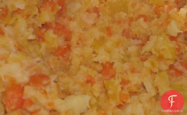 Cenouras do tio Bill-prato de nabo